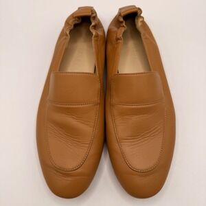 Everlane The Day Loafer in Tan Leather Slip On Made in‎ Italy 7.5